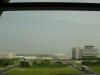 在浦東機場的候機區所照風景